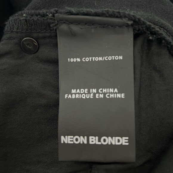 Neon Blonde x Free People The Lover Mid Rise Sequin Embellished Straight Leg - Picture 9 of 12